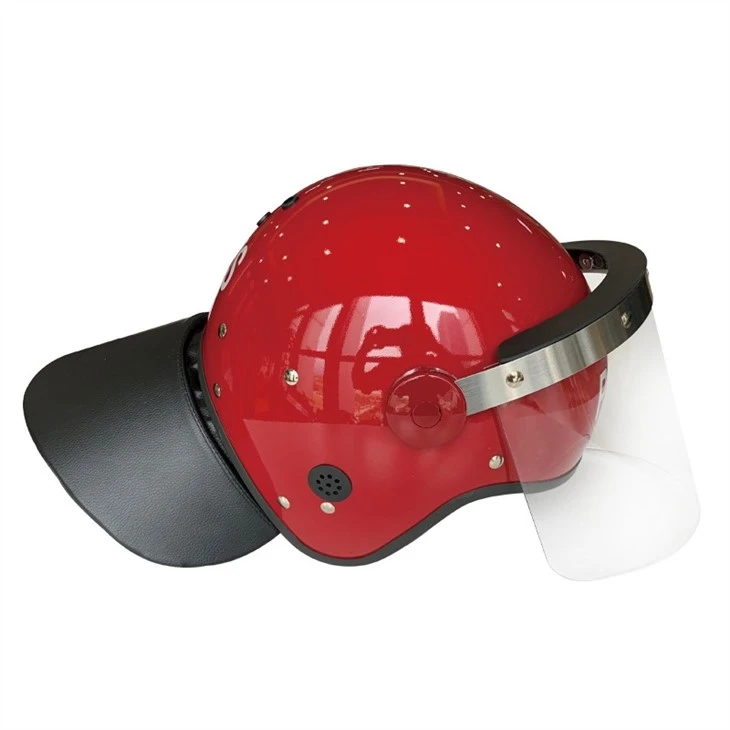 Anti Riot Helmet With Red Color