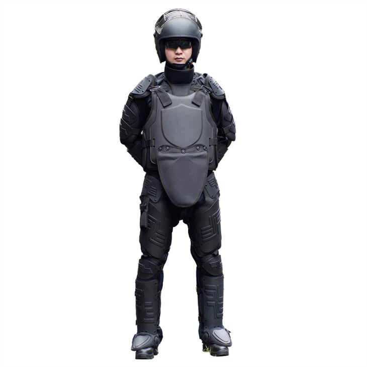 Tác động cao Bộ đồ chống bạo động Cảnh sát Bộ đồ an toàn toàn thân áo giáp cho quân đội