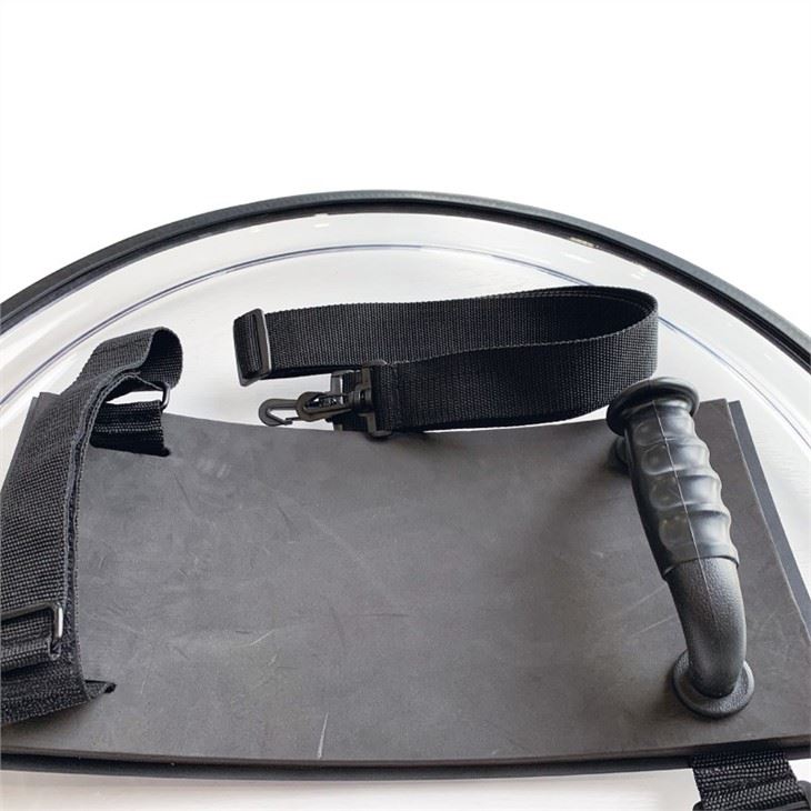 Round Diameter 600mm Military Anti Riot Gear Transparent PC Tactical Antiriot Shield For Law Enforcement Protection