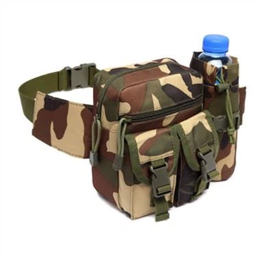 Jungle Ngụy trang Quân đội Trường chiến thuật Di động Túi đựng chai nước cho cắm trại ngoài trời