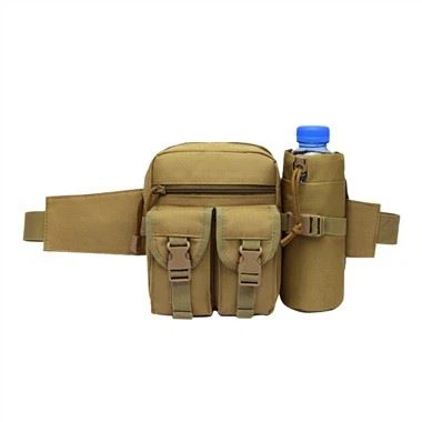 Kaki quân đội trường di động chiến thuật thắt lưng túi đựng chai nước để cắm trại ngoài trời