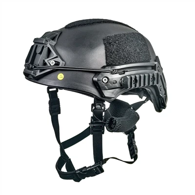 Mũ bảo hiểm chống đạn đạn đạo màu đen của Wendy