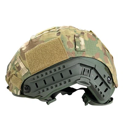 Mũ bảo hiểm chiến thuật ngụy trang bằng vải thoáng khí